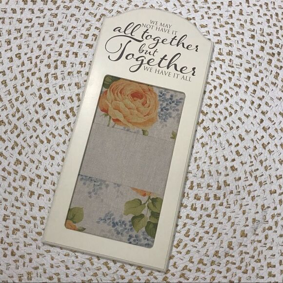 DELETING‎ SOON Together we have it all Wall Pocket Sign - Picture 3 of 8